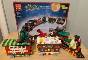 Mould King 12028 Christmas Transformer Train 1522+pcs Complete in US - Picture 1 of 7