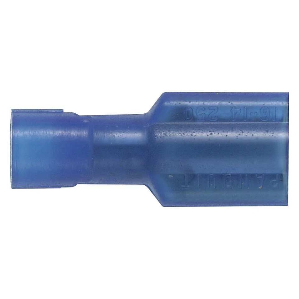 PANDUIT DNF14-250FIB-C Fem 光盘、锡、黄铜、尼龙、PK100 39AY46 — 第 1/1 张图片