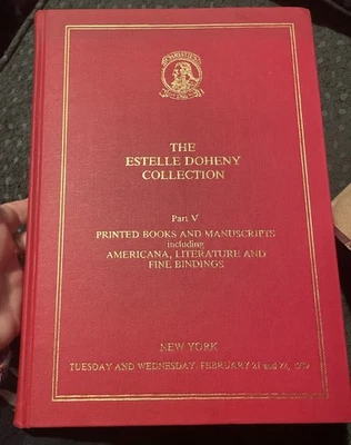 Estelle Doheny Collection Printed Books Manuscripts Early Printing Fine Bindings - Image 1 of 4