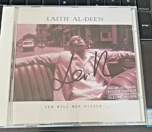 Laith Al-Deen CD  Ich Will Nur Wissen Original Autogramm signiert - Bild 1 von 3