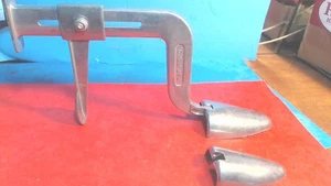 Vintage- Marbo- Brand -SHOE SHINE HOLDER- Aluminum -Shoe Holder - Picture 1 of 4