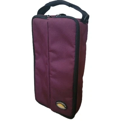 Bolso de Vino California Innovations Aislado con 2 Copas de Vino y Correa para el Hombro Foto 1 de 4