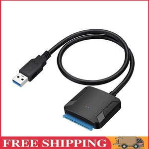 USB 3.0-zu-Sata-3-Kabelkonverter für 2,5-Zoll-3,5-Zoll-HDD-SSD-Festplattenlaufwe - Bild 1 von 11