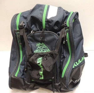 Kulkea Snowboard Ski Boot Bag Backpack ~ Blue Green Black ~ One Use -  EUC - Picture 1 of 8