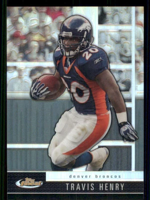 2008 Finest Black Refractors/Xfractors #50 Travis Henry /99 - Image 1 of 2