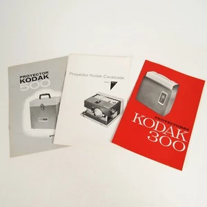 +Set of 3 Vintage Original Kodak Slide Projector Instruction Manuals in Spanish - Picture 1 of 1