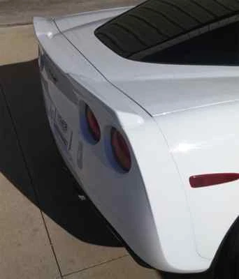 Alerón estilo fábrica pintado 2005-2013 cinta 3M sin taladro alerón para Corvette C6 Foto 1 de 4