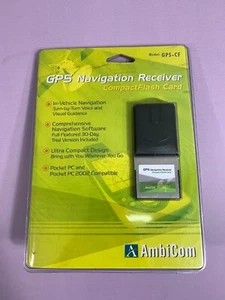 Ambicom Compact Flash Card GPS-CF GPS Navigation Reciever New Sealed - Picture 1 of 6