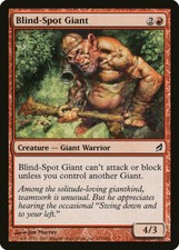 Magic MTG Tradingcard Lorwyn 2007 Blind-Spot Giant 153/301