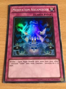 Carte Yu-Gi-Oh! HA05-FR058 Méditation Aquamiroir (Super Rare) - Imagen 1 de 1