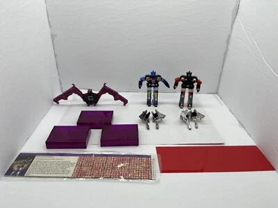 Transformers G1 Ratbat, Frenzy & Rumble Cassette Cases & Tech Spec Lot - Image 1 of 4