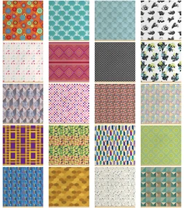 Ambesonne Fabric by The Yard Polyester Upholstery and Fabric for Home Accent - Picture 1 of 128