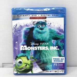 Monster's, INC. (Blu-Ray + DVD) - NEW SMALL SEAL TEAR) - Picture 1 of 4