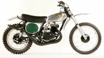 LICENSED HONDA VINTAGE 1974 CR250M Elsinore Tank Wing & Side Panel decal KIT VMX - Image 1 of 4