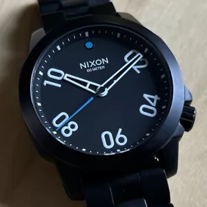 Nixon Ranger 40 Stainless Steel Men's Watch - Black, 40mm, Item A468001 - Picture 1 of 9
