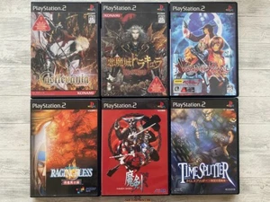 SONY PS2 Akumajo & Castlevania & Vampire Panic & Raging Bless Shao Time Splitter - Picture 1 of 16