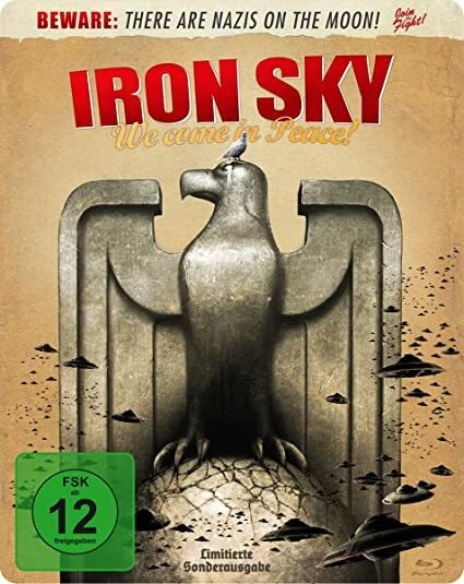 Iron Sky - ¡Venimos en paz! - Steelbook [Blu-ray] Nuevo embalaje original - Imagen 1 de 1