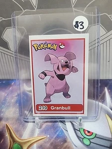 Granbull Pokedex Sticker 210 - Bild 1 von 2