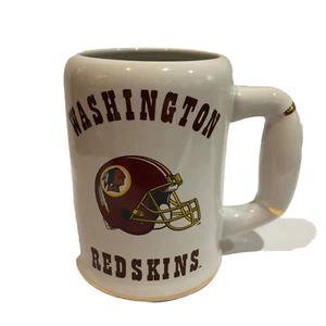Taza de piedra de cerámica vintage de los Washington Redskins canción de lucha de granizo WFT NFL fútbol americano - Imagen 1 de 6