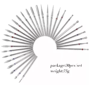 nail drill bits set, fresas para uñas acrilicas, drill bits kit - Picture 1 of 2