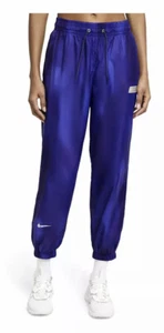 Nike Women's Loose Fit Purple Tie Die Woven Track Pants Medium DD9077-492 - Picture 1 of 6