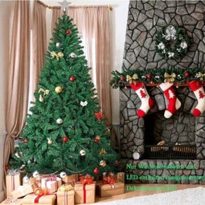 7,5 FT Weihnachtsbaum Kunstbaum künstlicher LED Christbaum Tannenbaum DE - Bild 1 von 12