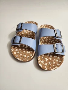 Girls' Floral Footbed Sandals - Picture 1 of 5