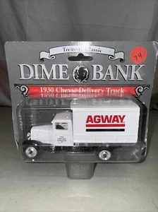 Dime Bank Vintage 1930 Chevrolet AGWAY Delivery Truck 1995 Ertl Collectible New - Picture 1 of 7