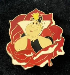Disney Shopping Queen of Hearts Fantasy Flower Series Pin LE 250 Rare - Picture 1 of 3