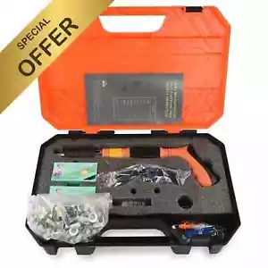 Mini Pistola Sparachiodi Manuale,Pistola per Unghie Sparachiodi con 100 Chiodi - Foto 1 di 3