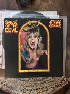 OZZY OSBOURNE Speak of The Devil JET ZX238350 2xLP gatefold OG 1st press! - Picture 1 of 11