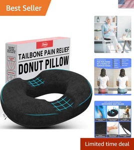 Tragbares Donutkissen zur Linderung von Hämorrhoiden & Wochenbett - atmungsaktives Design - Bild 1 von 10