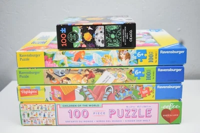 Ravensburger kids puzzle lot  XXL LARGE 100 Piece Puzzle highlights, park, fairy - Image 1 of 4