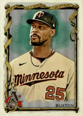 Byron Buxton 2023 Topps Allen & Ginter Hot Box Silver Portrait #98 Twins - Image 1 of 2