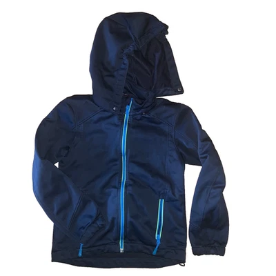 Crivit Softshelljacke Jacke Gr. 134 / 140 dunkelblau Mädchenjacke - Bild 1 von 2