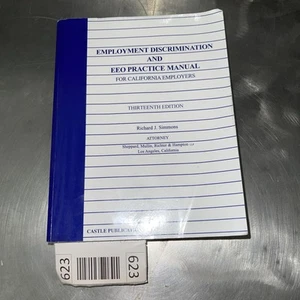 Employment Discrimination And EEO Practice Manual 13th Edition - Picture 1 of 8