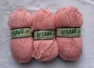 EFSANE ASENA KNITTING YARN BLUE/WHITE 100G BALLS LOT 13 # 2 - Image 1 of 4