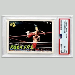 WWF 1990 Rare PSA Graded Trading Card Vintage WWE WCW 90s Memorabilia Wrestling - Picture 1 of 9