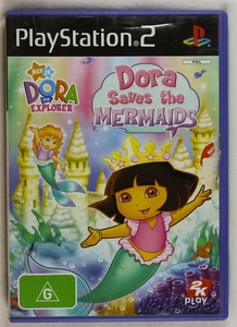 Dora The Explorer Saves The Mermaids PS2 Playstation 2 Video Game - Bild 1 von 2