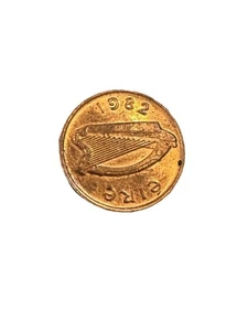 1982 Irish Ireland Coin Eire Half Penny Circulated Collectable Gift - Picture 1 of 10