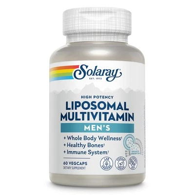 Solaray Multivitamínico Liposomal para Hombres, Mayor Absorción Inmune, Energía y Foto 1 de 4