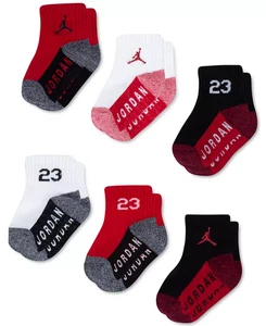 Calcetines tobilleros Core Jumpman para bebés y niños pequeños, paquete de 6 - Imagen 1 de 13