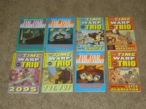 Lot 8 Time Warp Trio Books Jon Scieszka 1-7, 9 - Picture 1 of 6