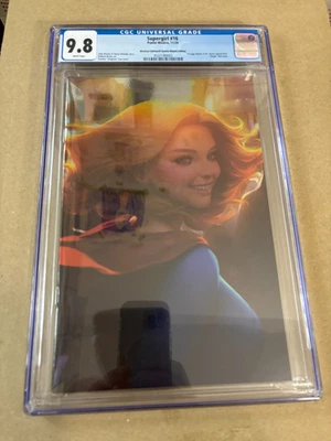 Supergirl #16 CGC 9.8 Artgerm Lau Virgin Mexican Foil Ltd 1000 (DC 2024) - Image 1 of 4