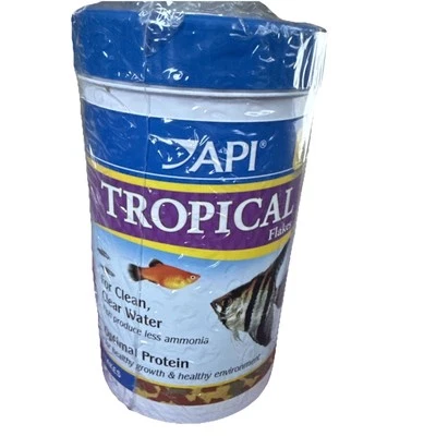 Contenedor de comida para peces Tropical Flakes de 5,7 onzas Foto 1 de 4
