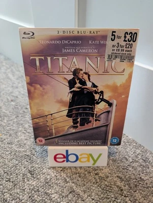 Titanic 2-Disc Blu-Ray – James Cameron – Leonardo DiCaprio With Slipcover - Image 1 of 4