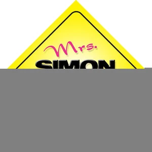 Mrs Simon Cowell On Board Novelty Car Sign X Factor - Foto 1 di 1