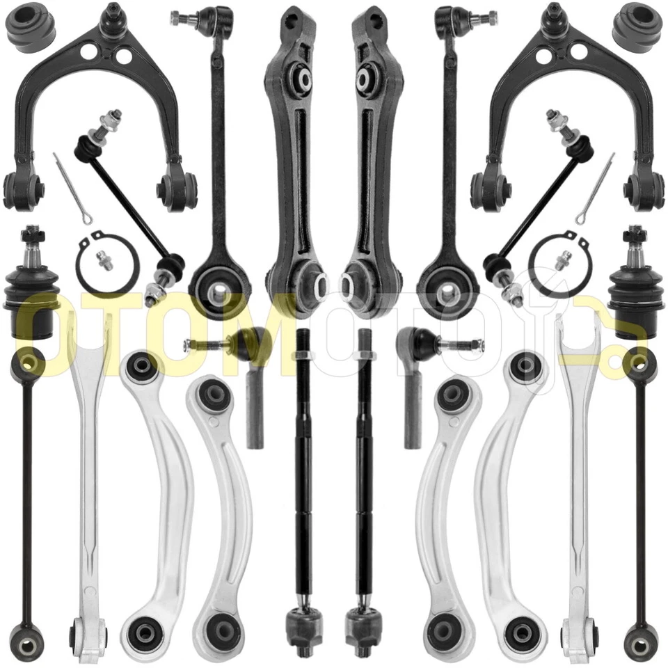 CHRYSLER 300C KIT BRAS DE SUSPENSION BIELLETTE ROTULE SILENT BLOC AVANT ARRIÈRE - Imagen 1 de 1