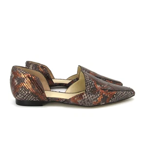 VINCE CAMUTO KORDIE D'ORSAY FLACHE SCHUHE IN RAUCHBRAUN GRÖSSE 9,5 - Bild 1 von 9