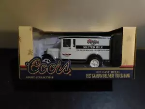 Ertl Collectibles Coors 1927 Graham Delivery Truck Bank Diecast NIB #27364 - Picture 1 of 1